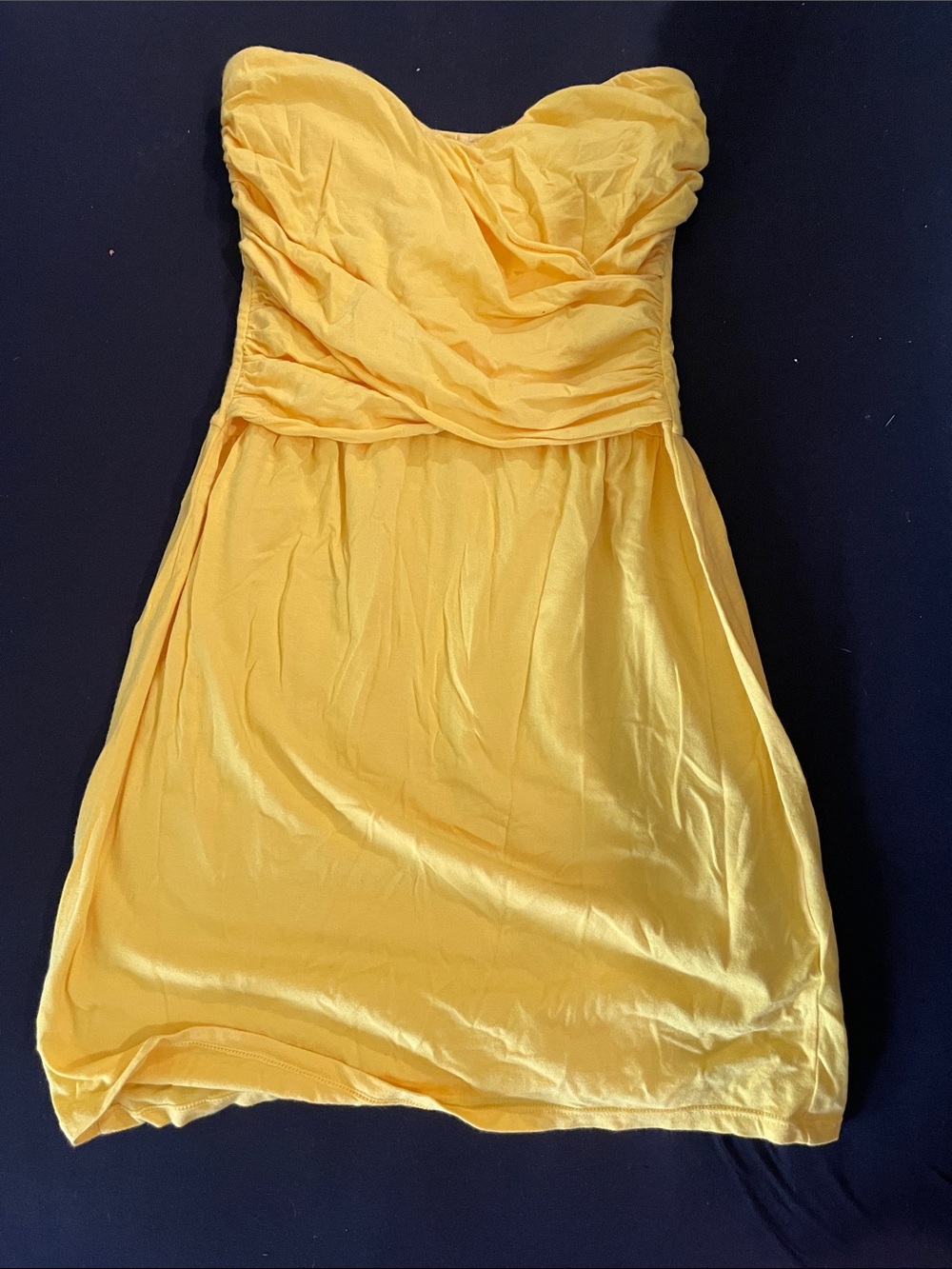 Strapless dress with built in shelf bra